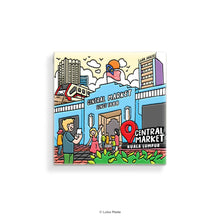 Load image into Gallery viewer, Scene by Seen: Central market, Malaysia - Ceramic Magnet

