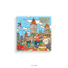 Scene by Seen: Dataran Merdeka, Malaysia - Ceramic Magnet