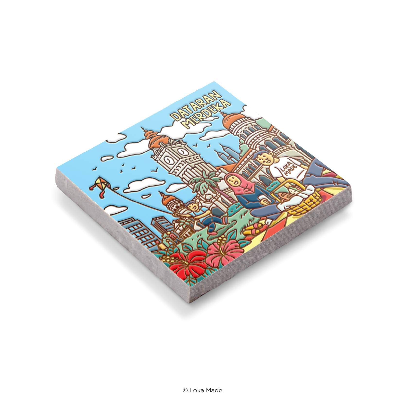 Scene by Seen 'Dataran Merdeka, Malaysia' - Mosaic Tiles