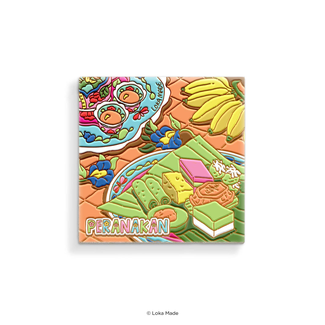 Scene by Seen: Peranakan Bites - Ceramic Magnet
