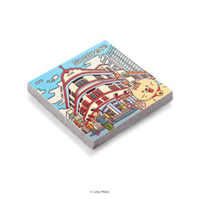Load image into Gallery viewer, Scene by Seen: The Dong Ya Building, Singapore - Ceramic Magnet
