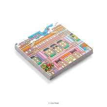 Load image into Gallery viewer, Scene by Seen: Peranakan Houses, Singapore - Ceramic Magnet
