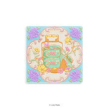 Load image into Gallery viewer, Blooming Nyonya Tiles 'Blooming Tiffin' - Mosaic Magnet
