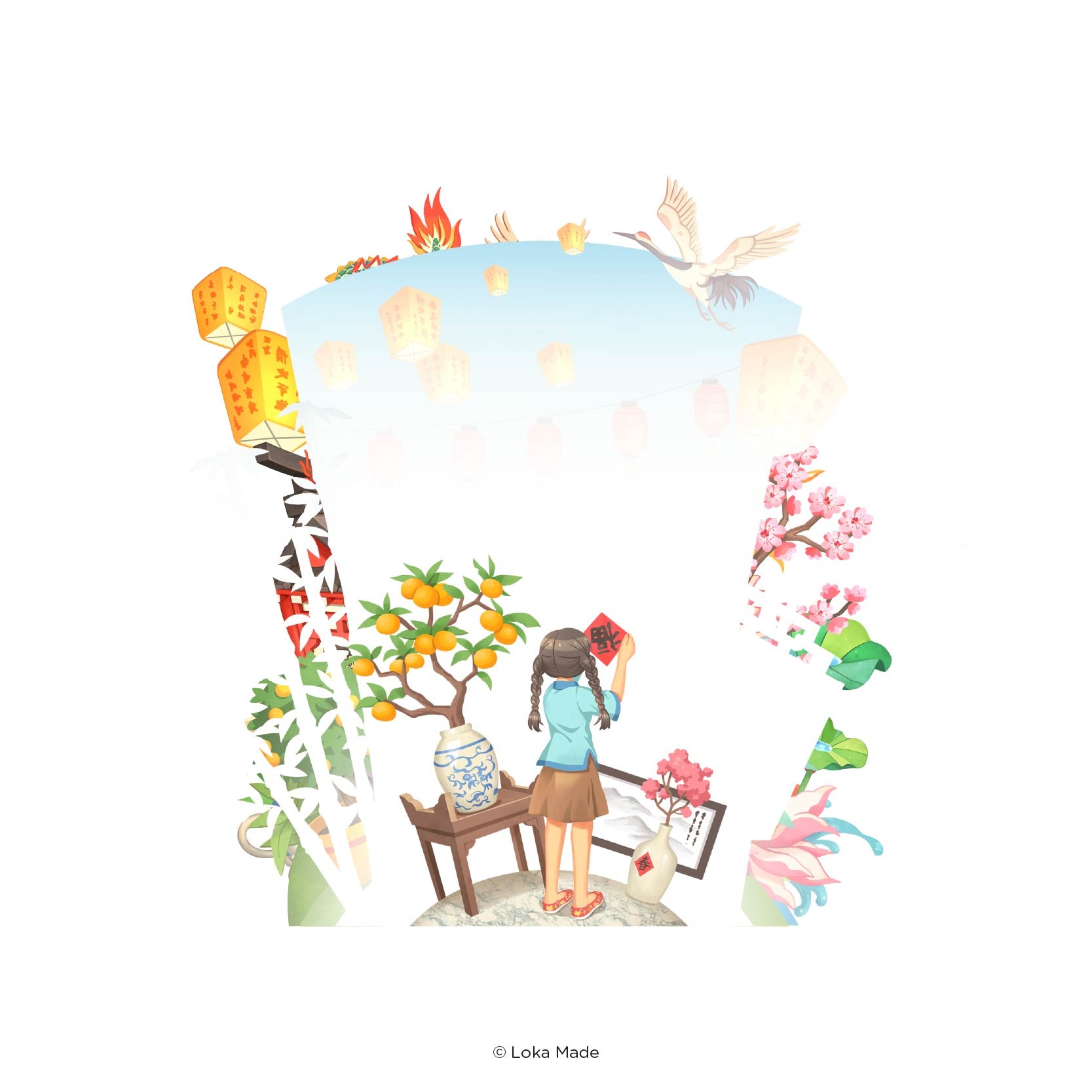 360° 3D Greetings Card: Festive Adventures