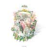 360° 3D Greetings Card:  Love Blossoms