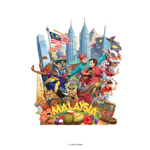 Load image into Gallery viewer, 360 3D Greeting Card:Cultural Diversity of Malaysia
