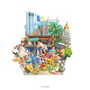 360 3D Greeting Card: Strolling Through Penang