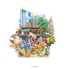 Load image into Gallery viewer, 360 3D Greeting Card: Strolling Through Penang
