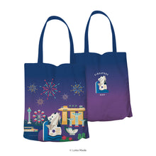 Load image into Gallery viewer, Night Lights and Bright Skies - Tote Bag
