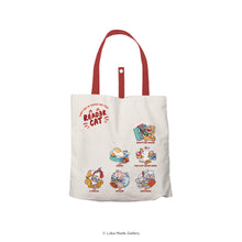 Load image into Gallery viewer, Foldable Tote Bag Reader Cat TTF01
