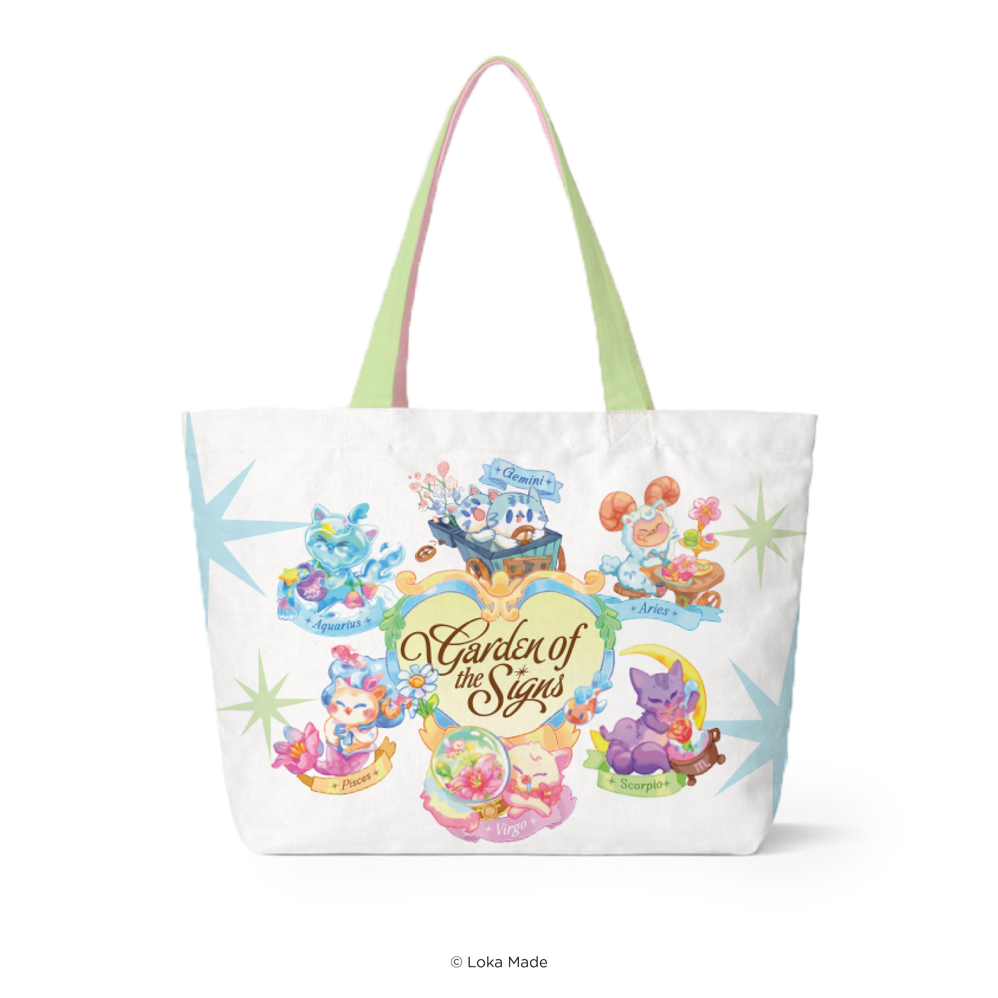 Garden Of The Signs: Gentle Bloom - Tote Bag