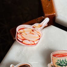 Load image into Gallery viewer, Minum-minuman &#39;Tau Fu Fah &amp; Teh Tarik&#39; - Deco Acrylic Pin
