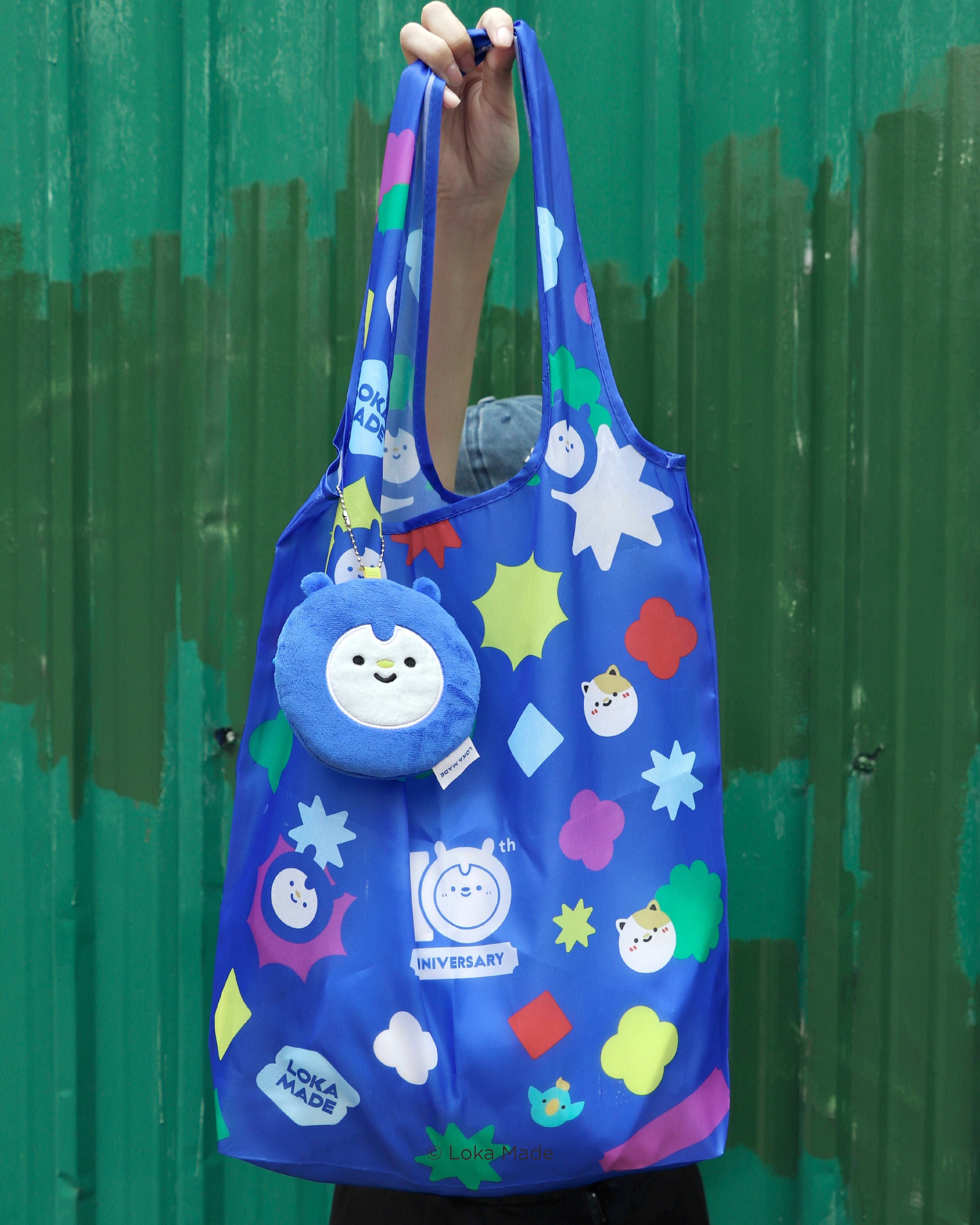 Loka Made 10th Anniversary - Plushie Tote Bag
