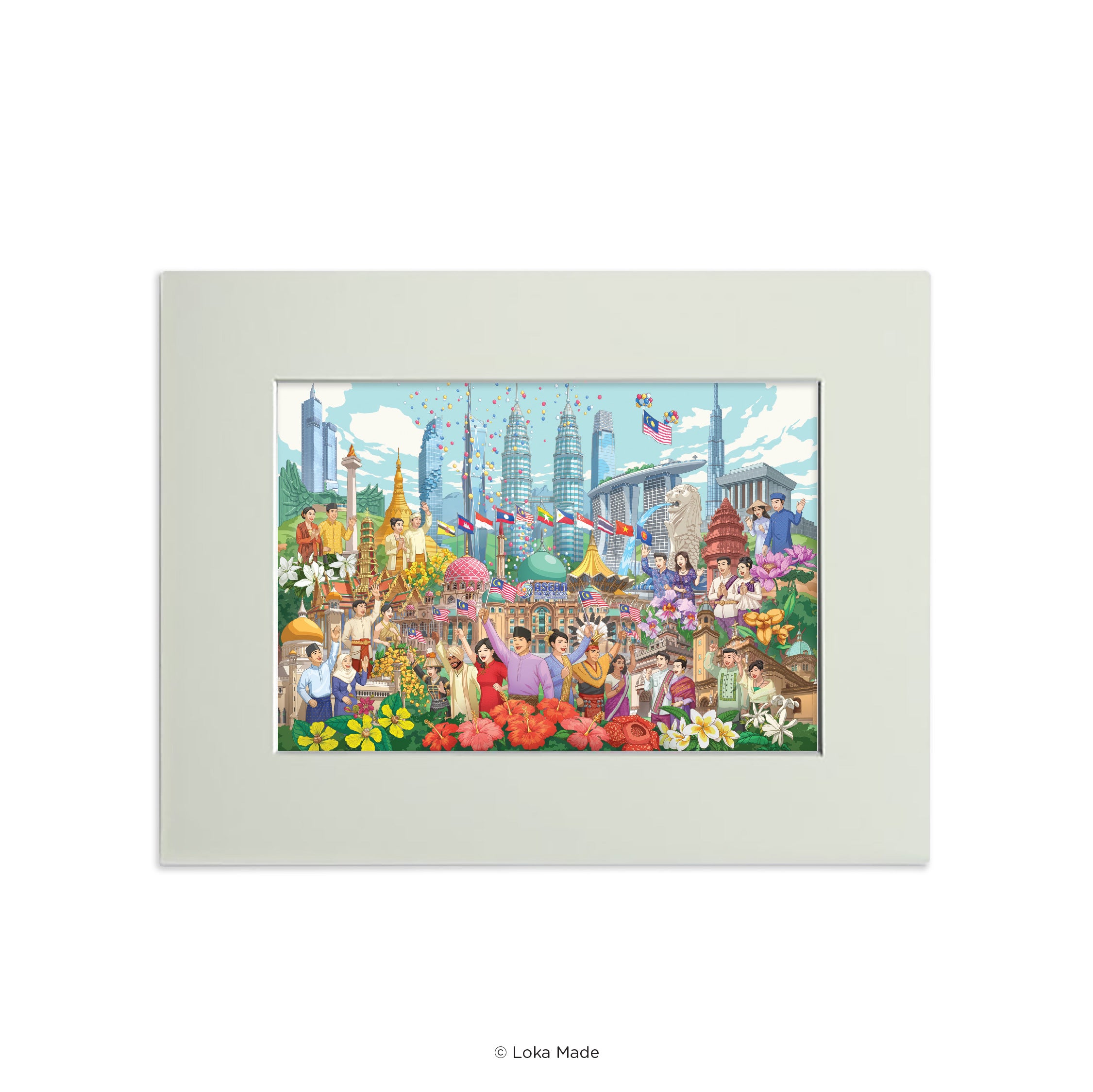 Unity Beyond Borders - Art frame