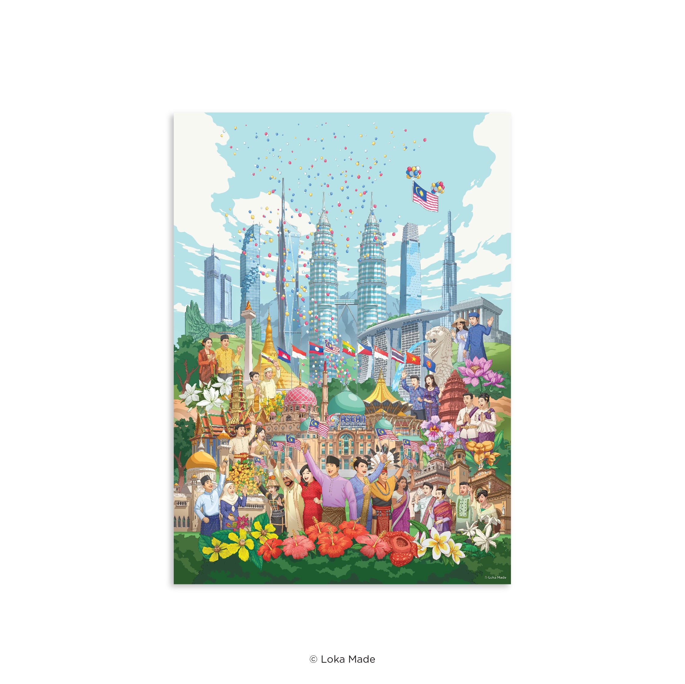 Loka Made Premium Poster - Unity Beyond Borders