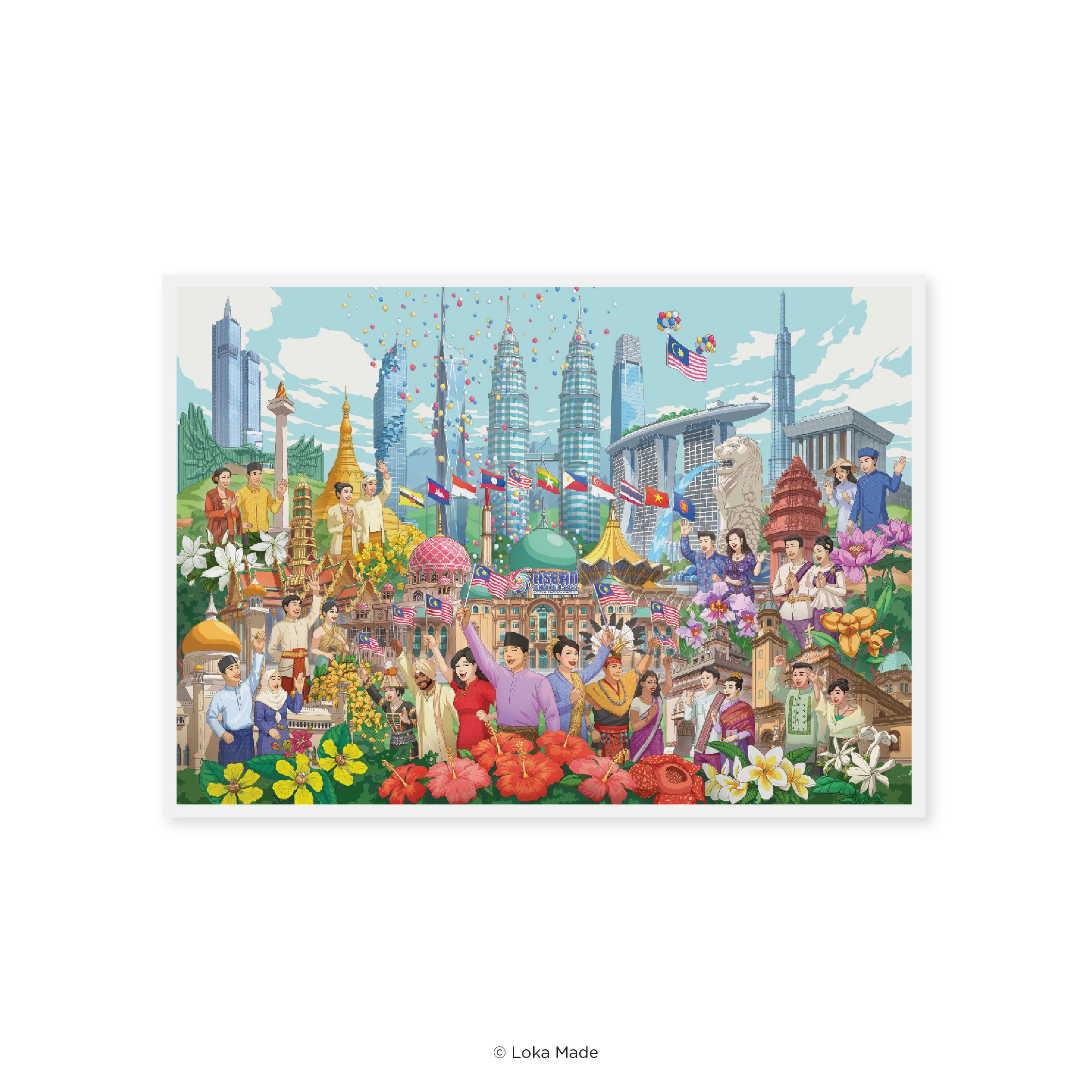 Unity Beyond Borders - Postcard