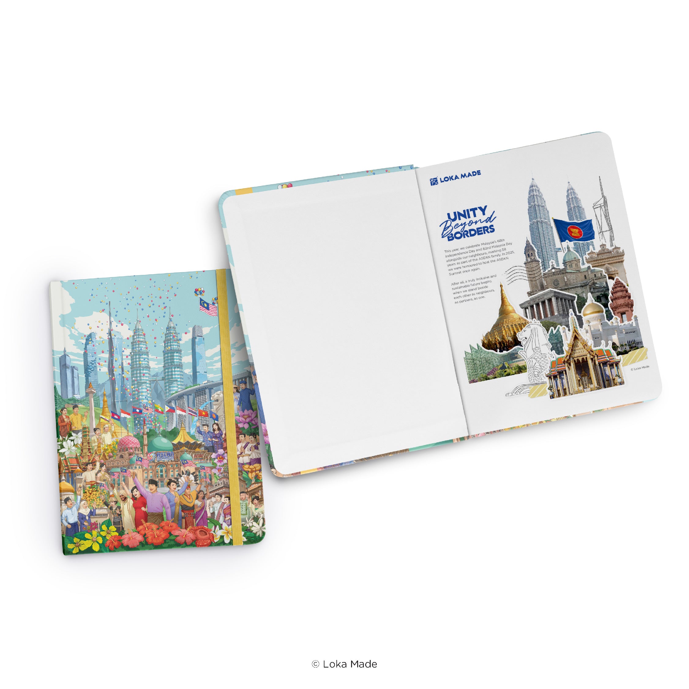 Unity Beyond Borders - A5 Planner Notebook