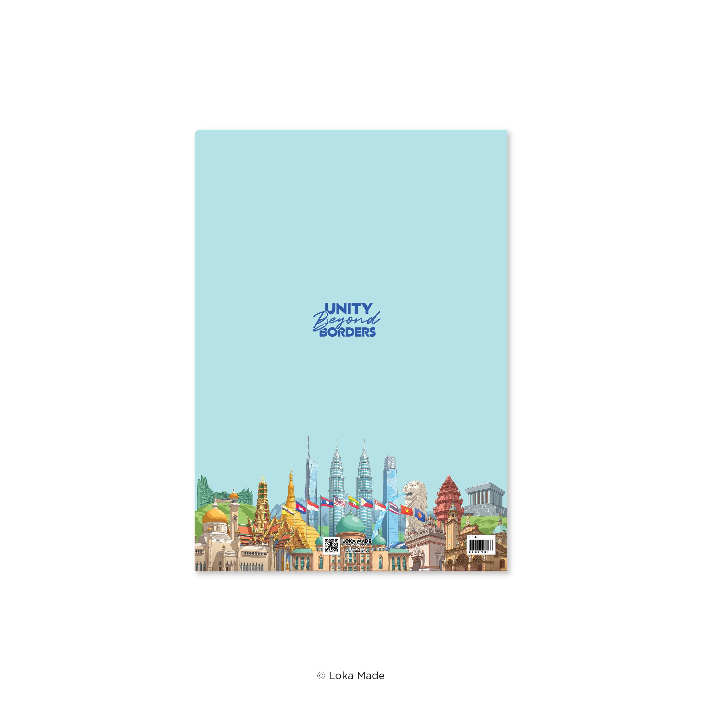 Unity Beyond Borders - A4 L-shape Folder