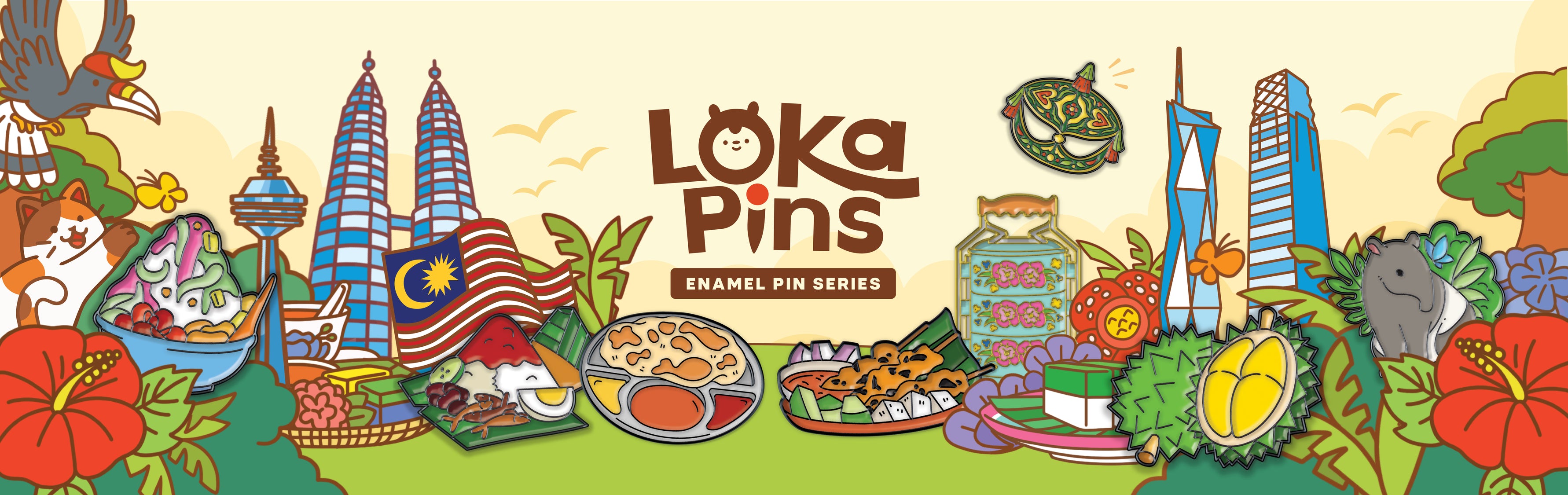 Loka Pins - Enamel Pins – Loka Made