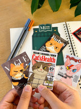 Load image into Gallery viewer, Meowgazine &#39;Cat&#39;s Health Magazine&#39; - Waterproof Sticker
