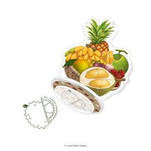 Load image into Gallery viewer, Local Delights &#39;Local Tropical Fruits&#39; - Standee Clip Stamp
