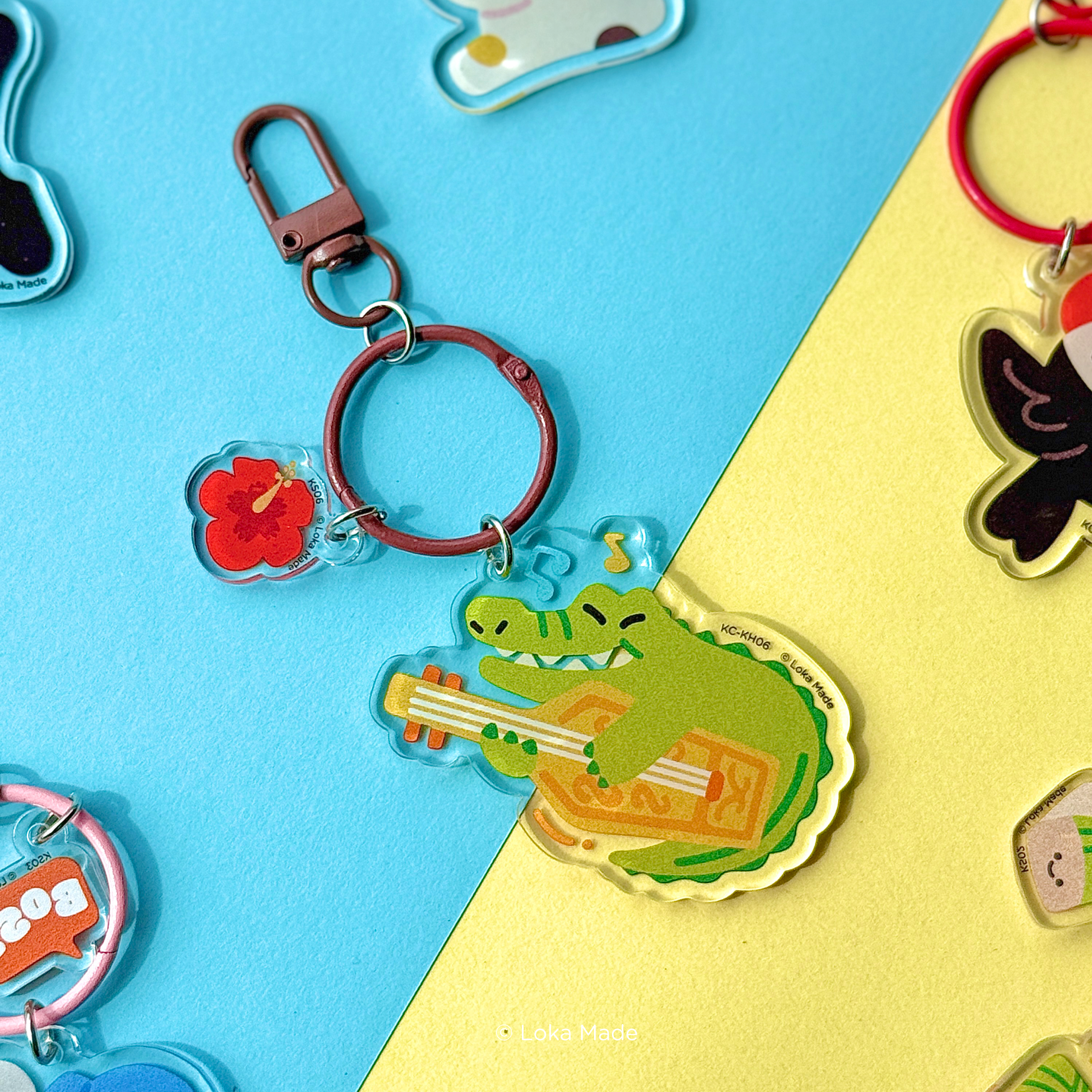 Kawan-Haiwan 'Crocodile' - Keyring