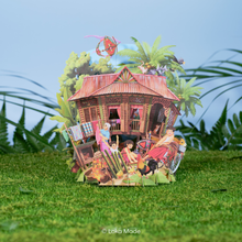 Load image into Gallery viewer, 360° 3D Greeting Card:  Kampung Rustic Charm
