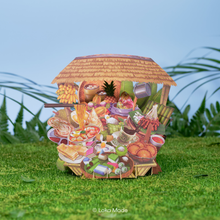 Load image into Gallery viewer, 360° 3D Greetings Card: The Taste of Malaysia
