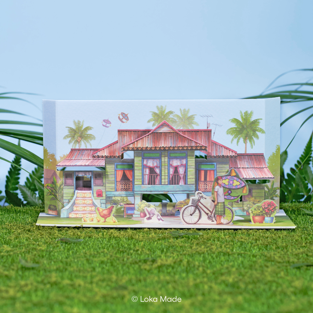 Pop Up Postcard: A Tale of Kampung House