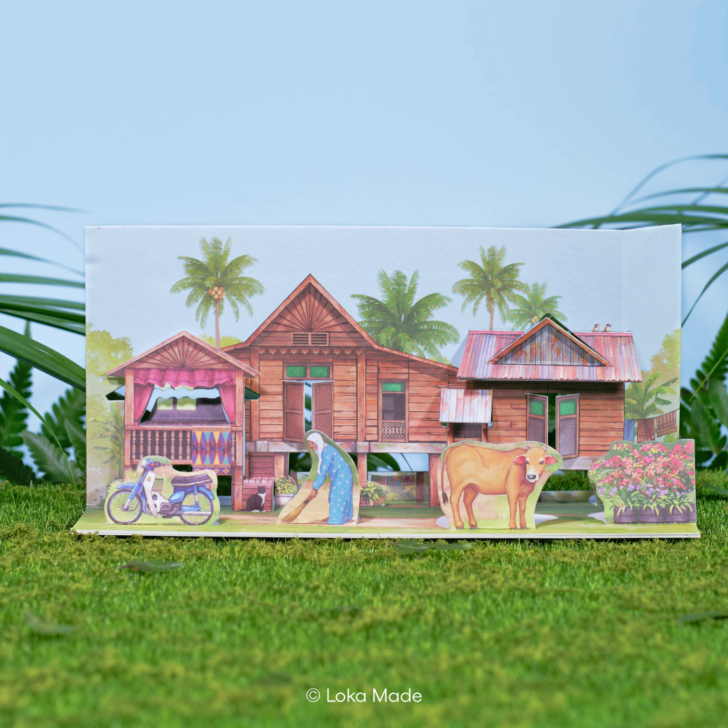 Pop Up Postcard: A Tale of Kampung House
