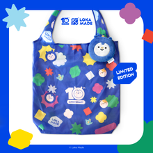 Load image into Gallery viewer, Loka Made 10th Anniversary - Plushie Tote Bag
