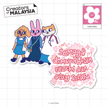 Load image into Gallery viewer, Creators of Malaysia: Lizzie Zany Sticker
