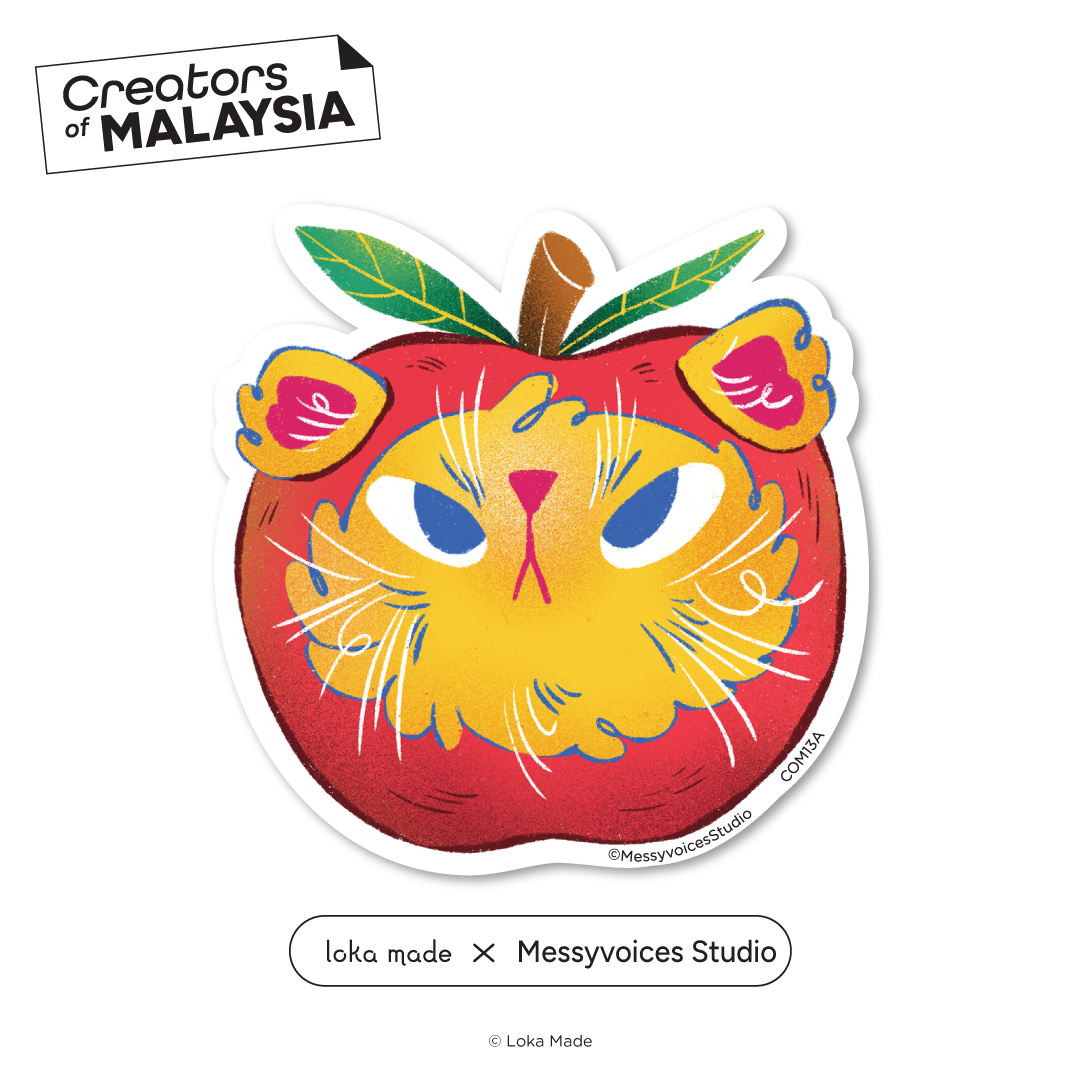 Creators of Malaysia: Messyvoices Studio Sticker