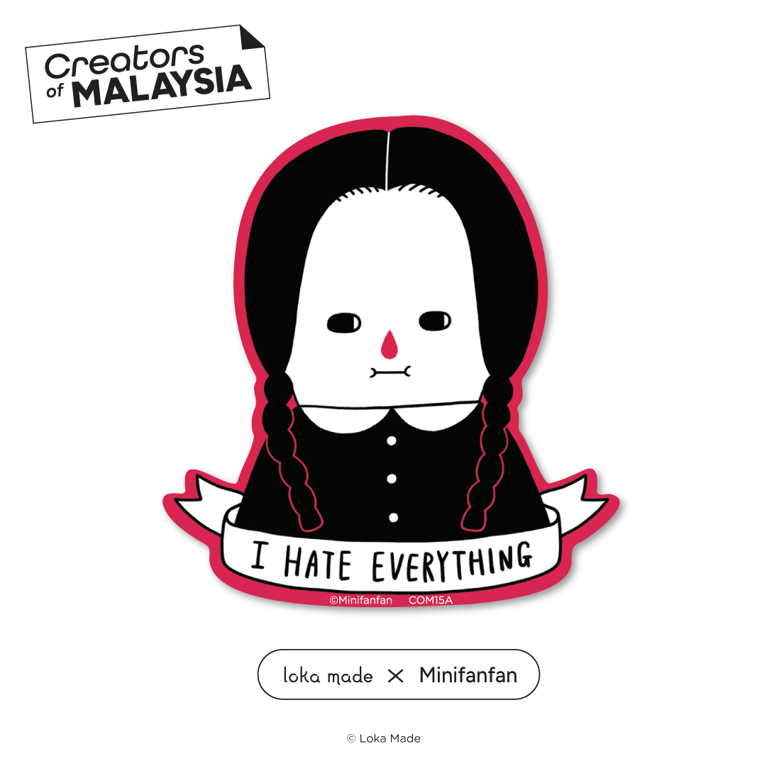 Creators of Malaysia: Minifanfan Sticker