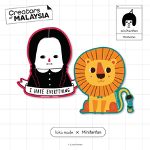 Load image into Gallery viewer, Creators of Malaysia: Minifanfan Sticker
