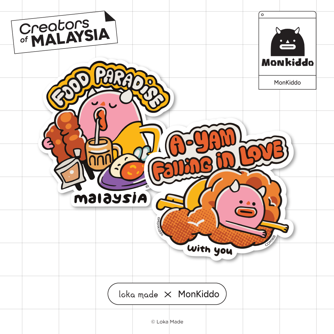 Creators of Malaysia: MonKiddo Sticker
