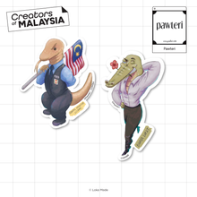 Load image into Gallery viewer, Creators of Malaysia: Pawteri Sticker
