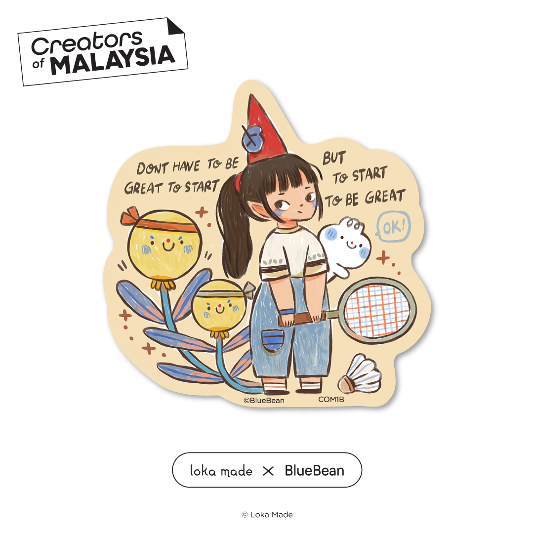 Creators of Malaysia: BlueBean Sticker