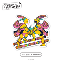 Load image into Gallery viewer, Creators of Malaysia: thatDania Sticker
