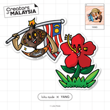 Load image into Gallery viewer, Creators of Malaysia: YANG Sticker
