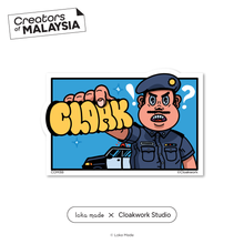 Load image into Gallery viewer, Creators of Malaysia: Cloakwork Studio Sticker
