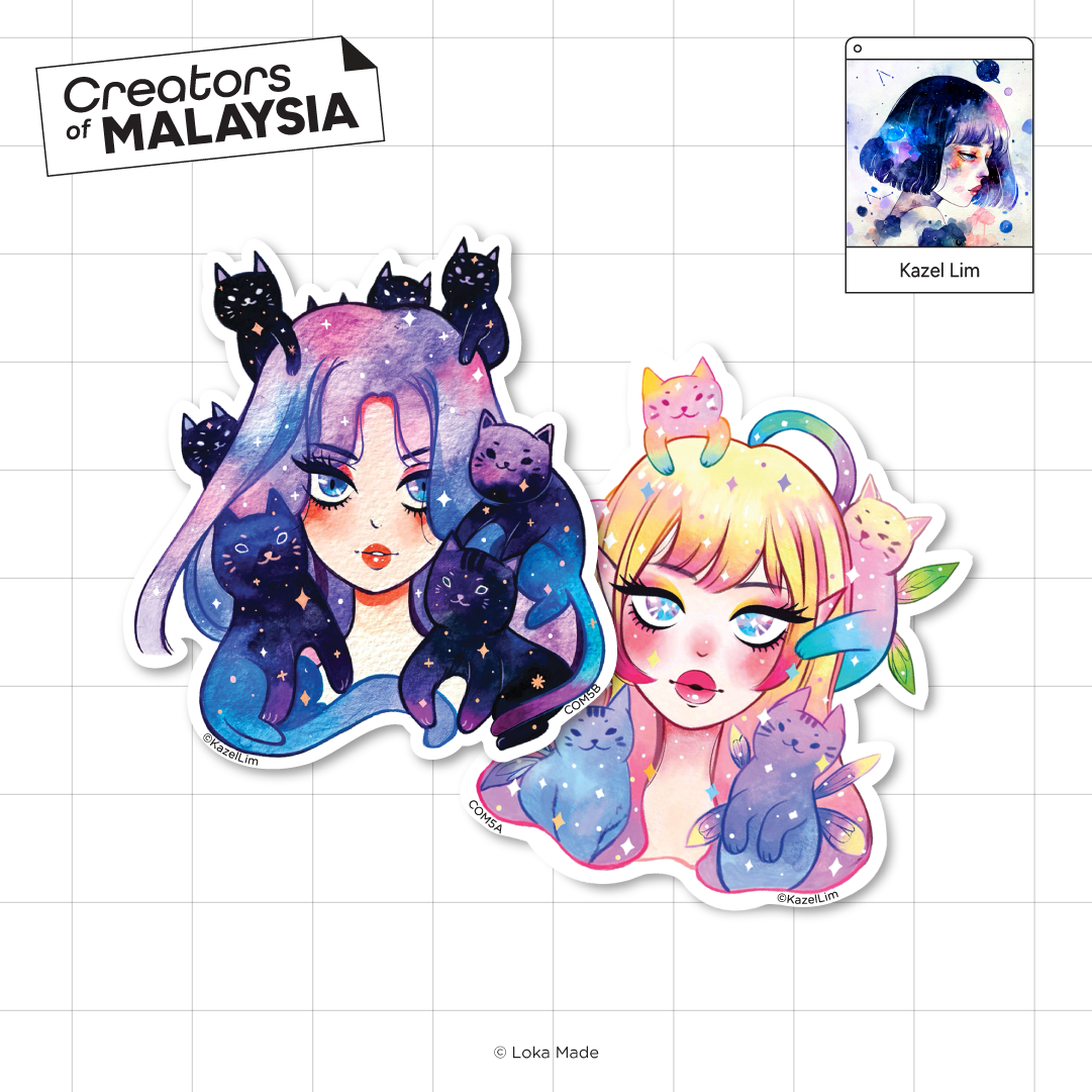 Creators of Malaysia: Kazel Lim Sticker