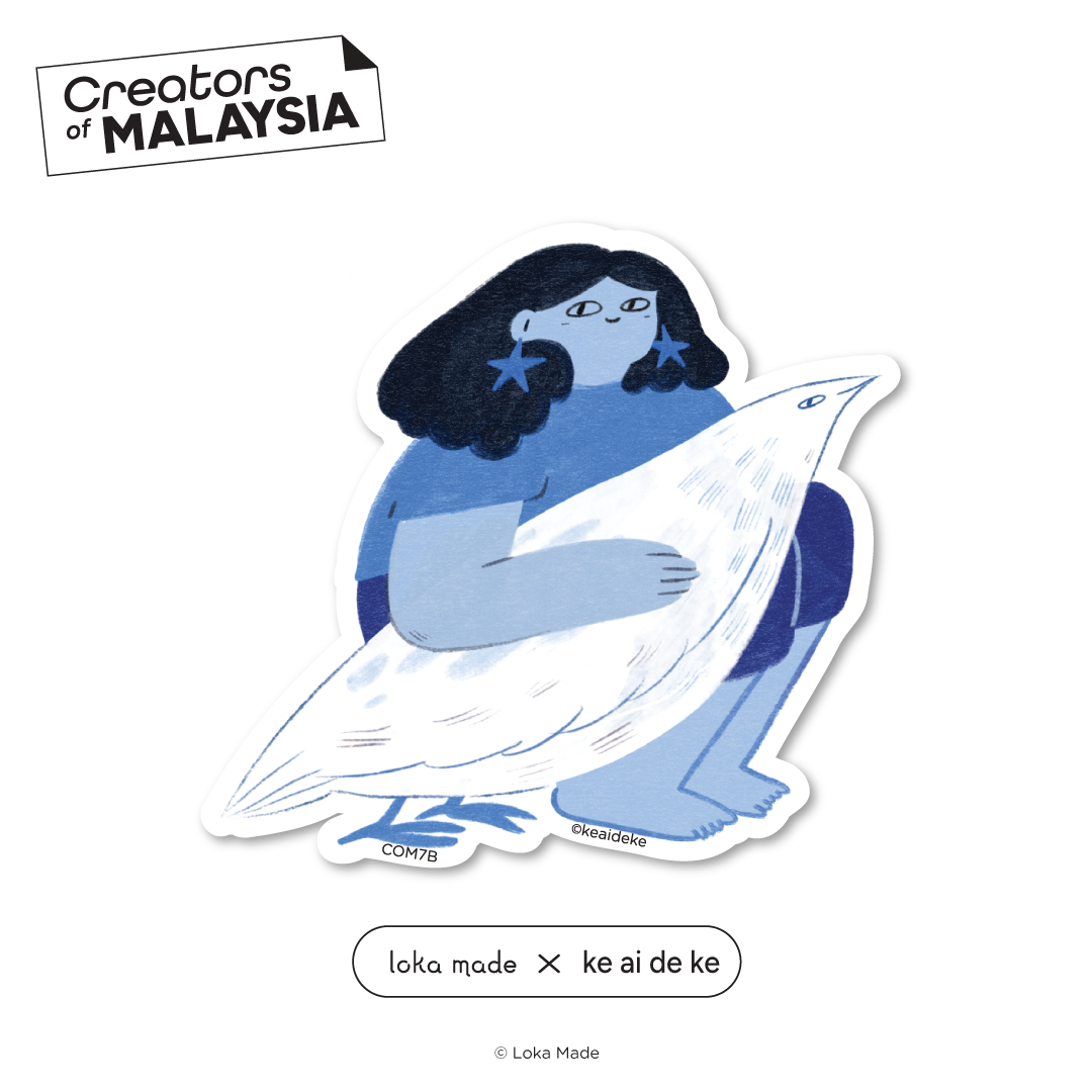 Creators of Malaysia: ke ai de ke Sticker