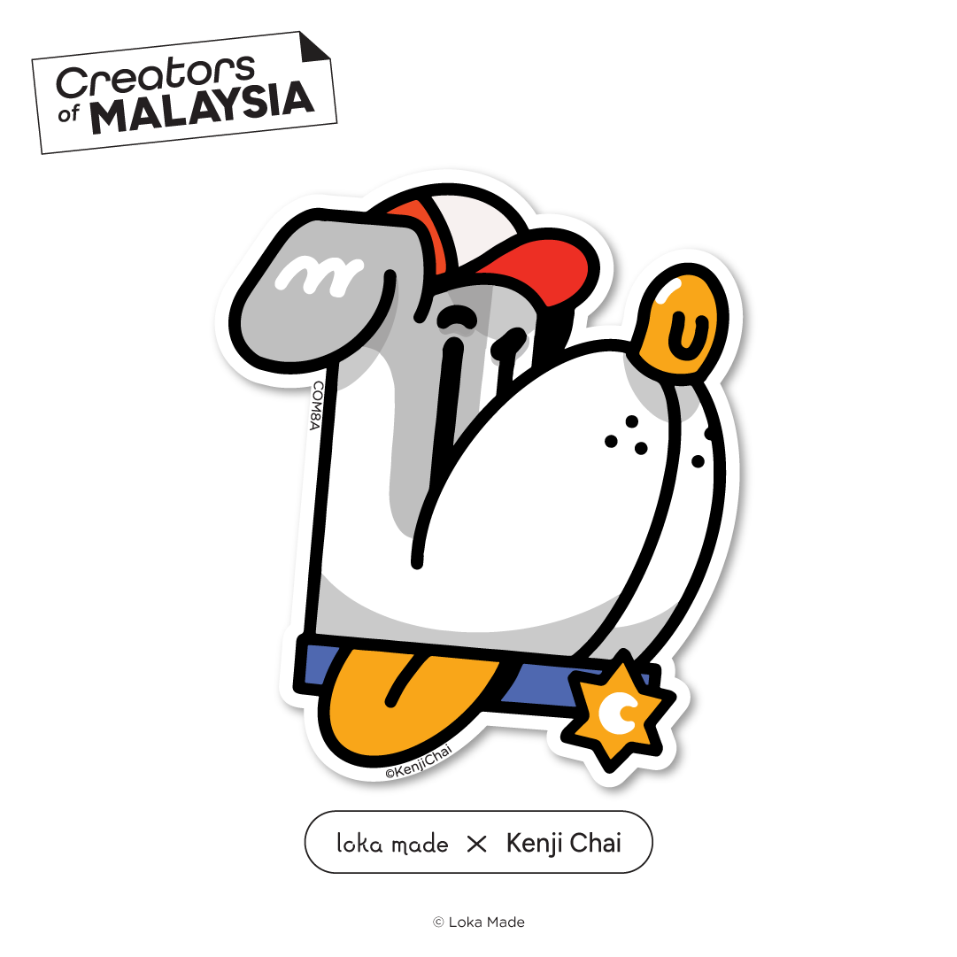 Creators of Malaysia: Kenji Chai Sticker