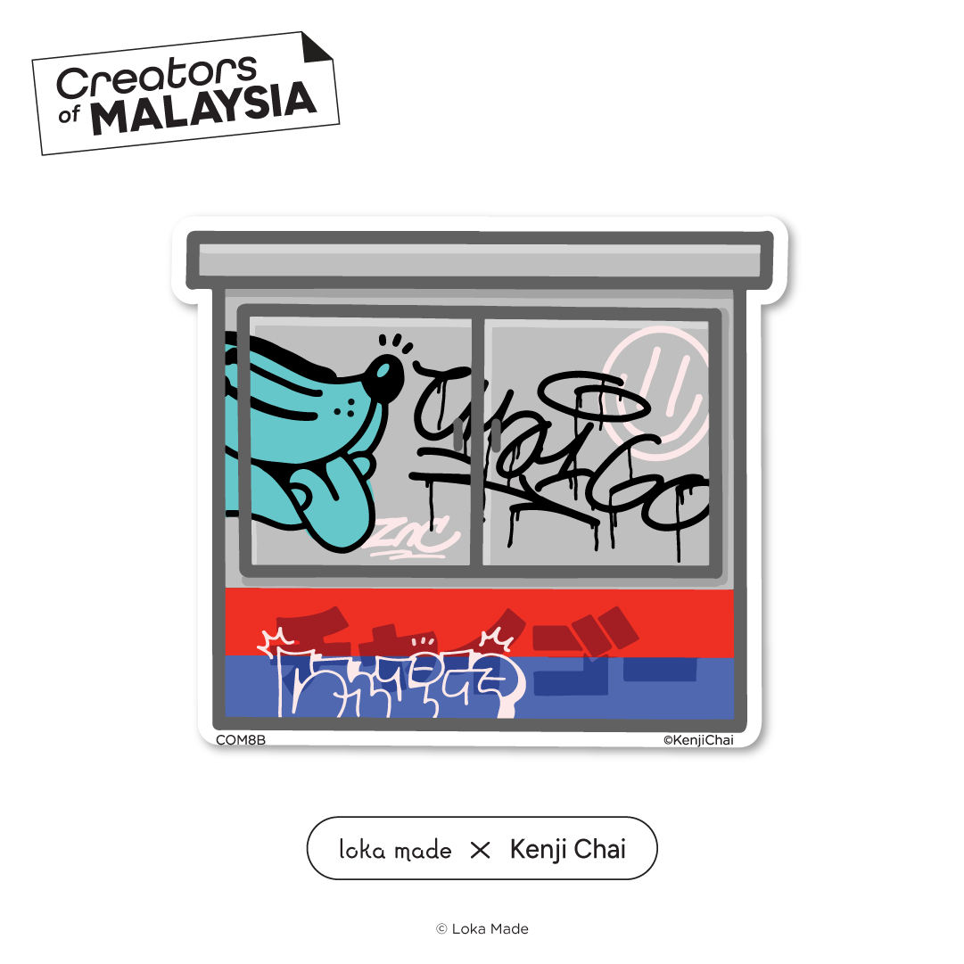 Creators of Malaysia: Kenji Chai Sticker