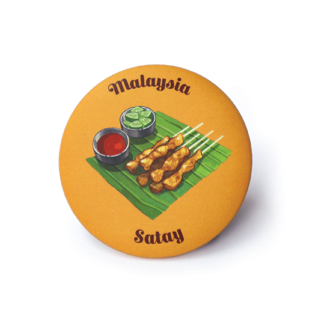 FM26 Magnet Badge: Satay