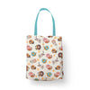 TT23 Tote Bag Donut Worry Stay Pawsitive