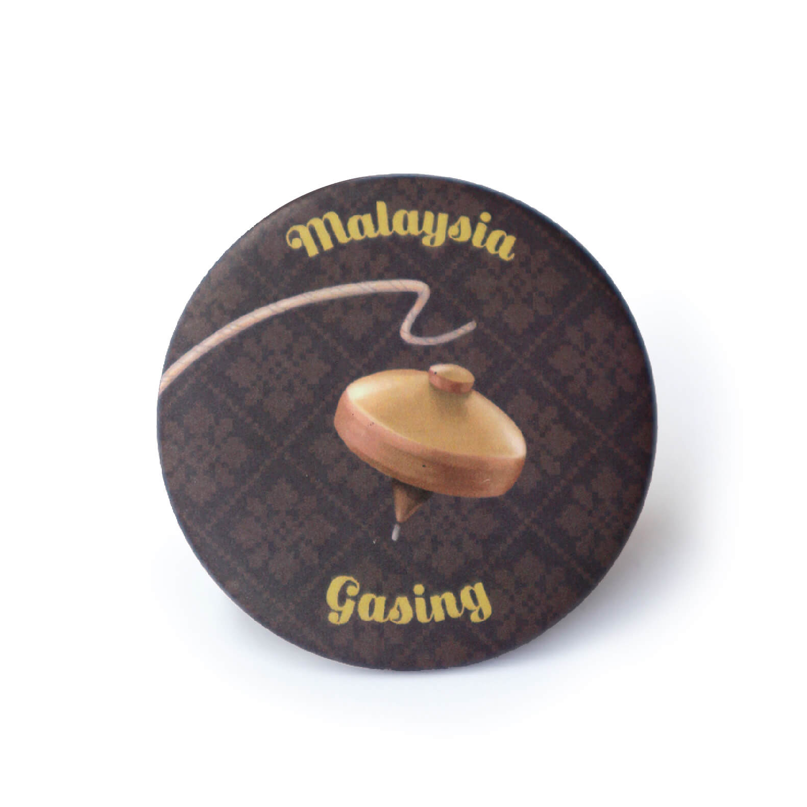 Magnet Badge: Gasing – Loka Made