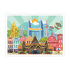 Malaysia Series Postcard: Malaysia Heritage