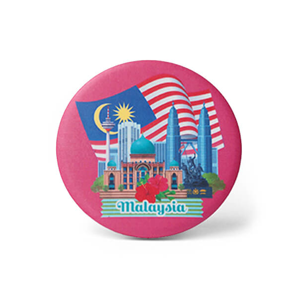 FM54 Magnet Badge: Spectator of Malaysia Growth